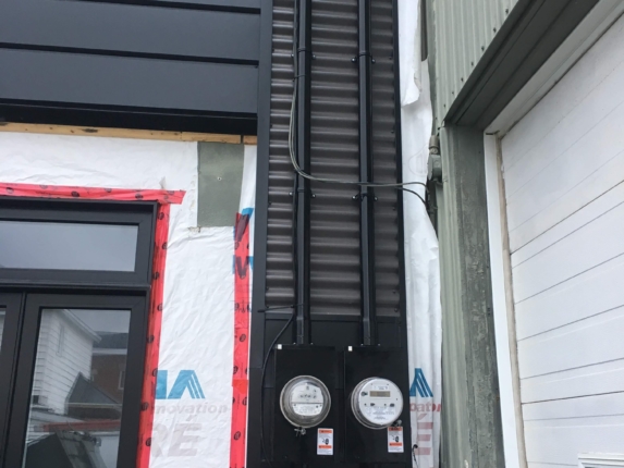 Changement d'entrée électrique