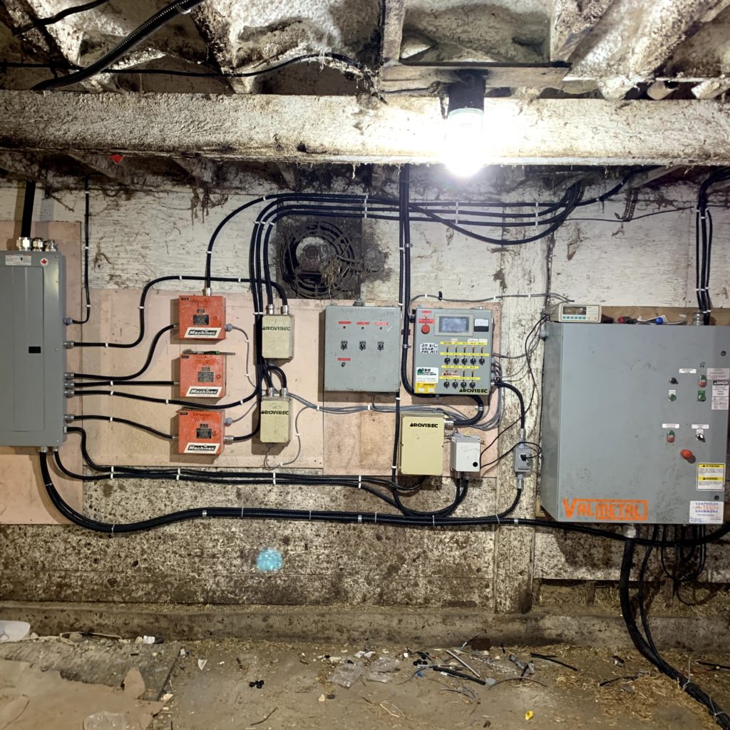 Alimentation d'un mélangeur ValMetal